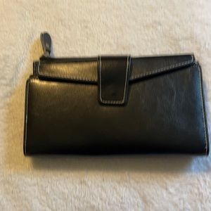 Sendefn wallet with zipper pocket